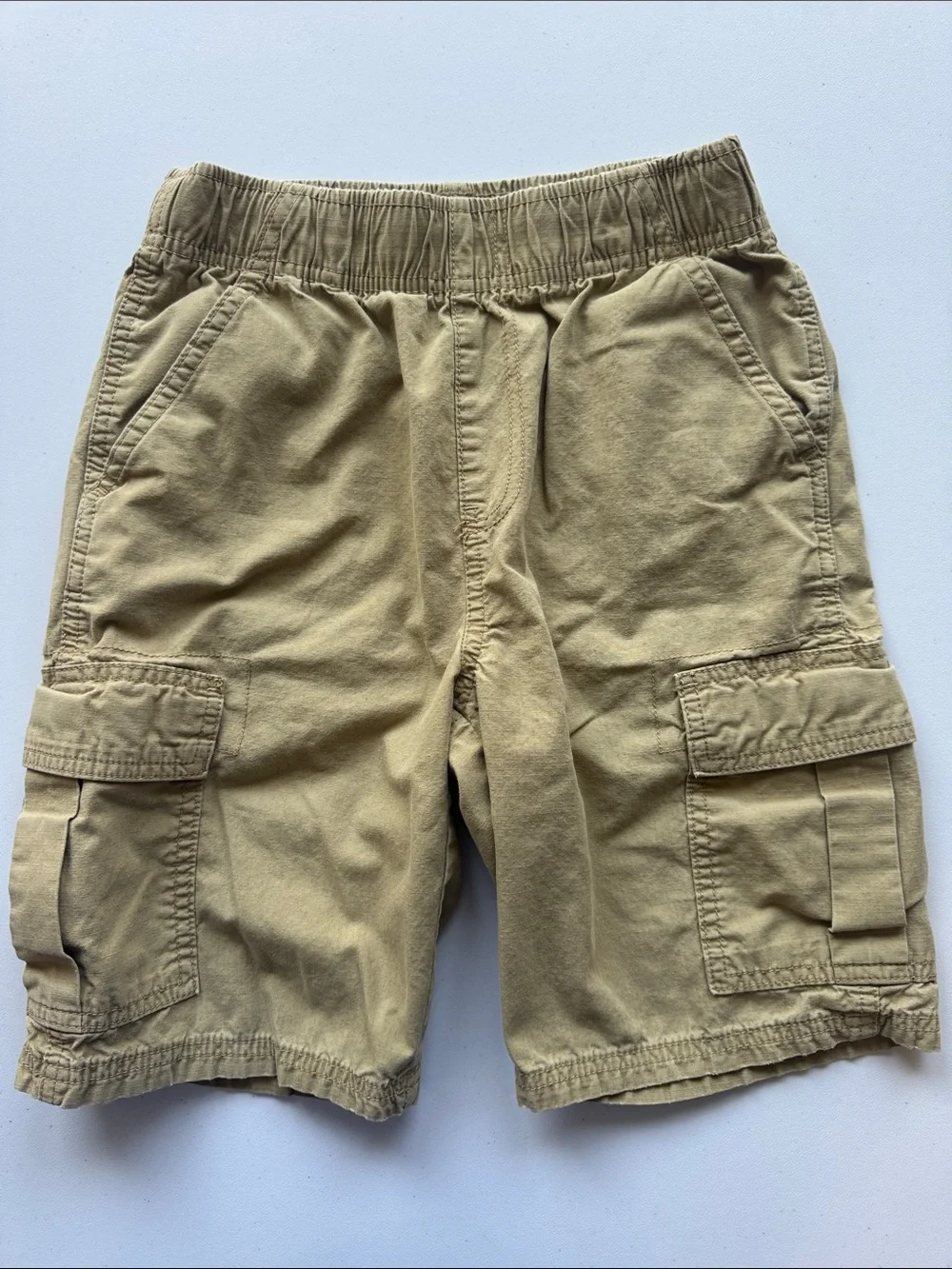 The Children's Place Khaki Cargo Pull-On Shorts